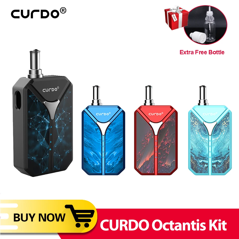 Новинка 2019 электронная сигарета оригинальный комплект CURDO Octantis с керамическим
