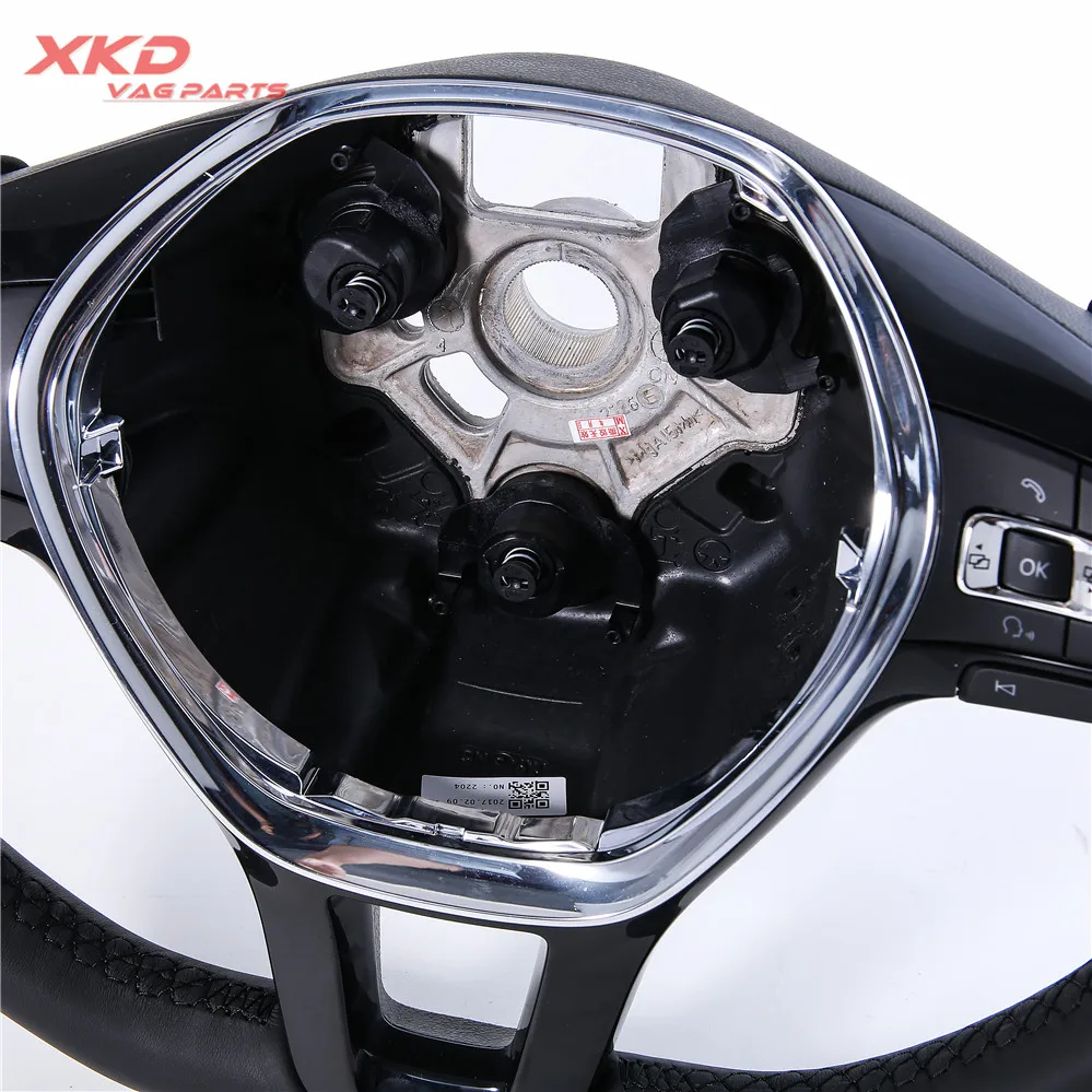 Новое черное Многофункциональное рулевое колесо подходит для J etta MK6 Tiguan 5NG419091 C CYT