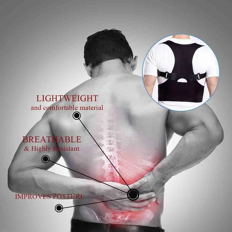 НОВЫЙ корректор спины и талии Vertvie регулируемый для взрослых пояс тренажер