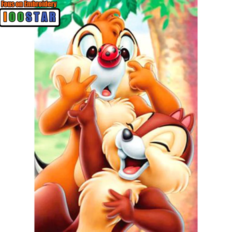 Алмазная вышивка 5D алмазная живопись своими руками крестиком наборы животные