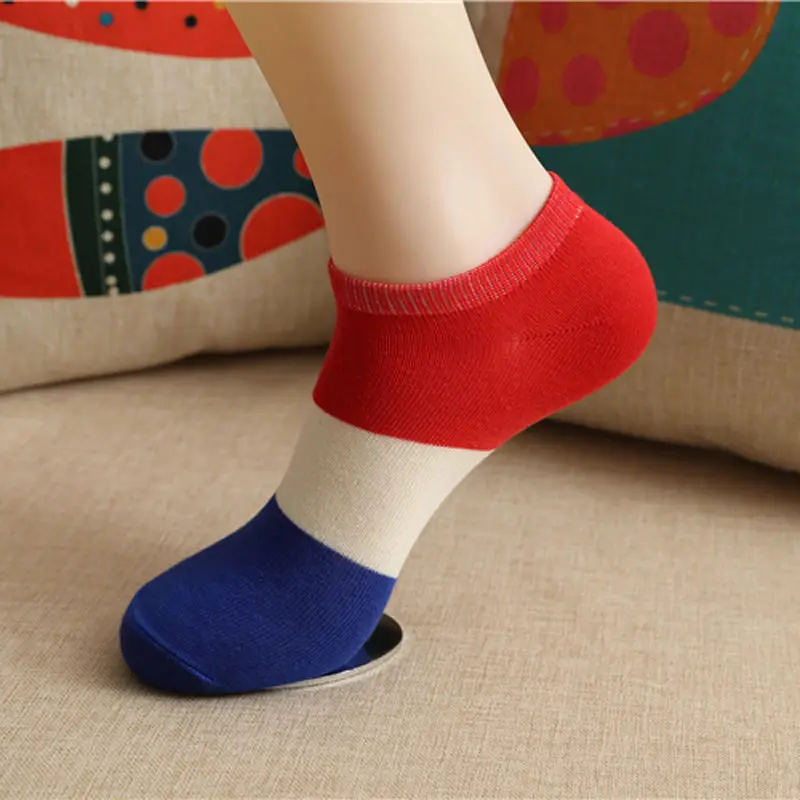 Носки хлопковые с низким вырезом для мальчиков Размеры 35 40|flag socks|ankle sockssocks sock |
