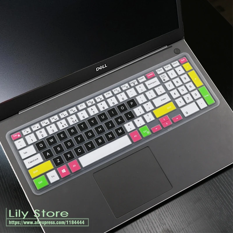 candyblack Для 15," Dell G7 7590 7588 15/G7 7790 3779 7790 17,3 дюймов игровой ноутбук силиконовый чехол для клавиатуры ноутбука защитная кожа - Цвет: candyblack
