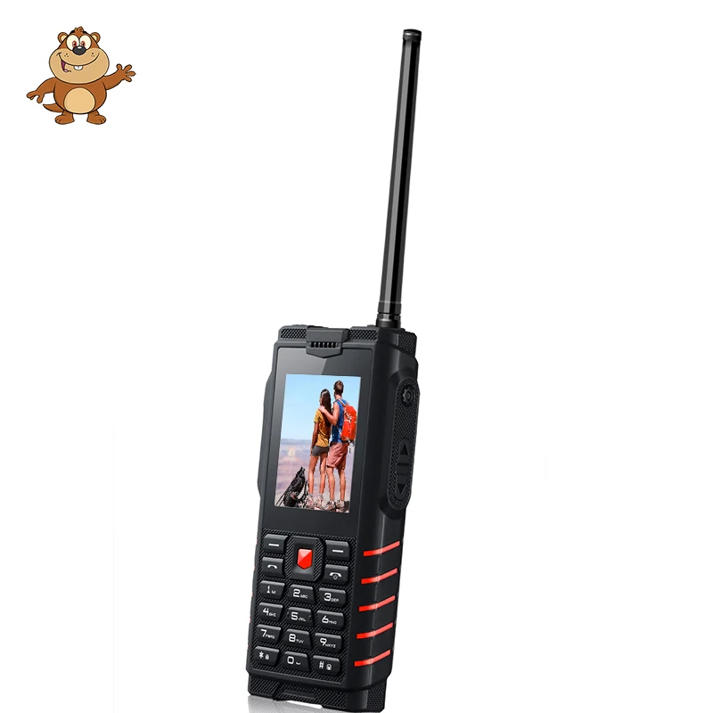 Ioutdoor T2 Walkie Talkie IP68 Водонепроницаемый ударопрочный телефон 2 4 дюйма 4500 mAh Powerbank