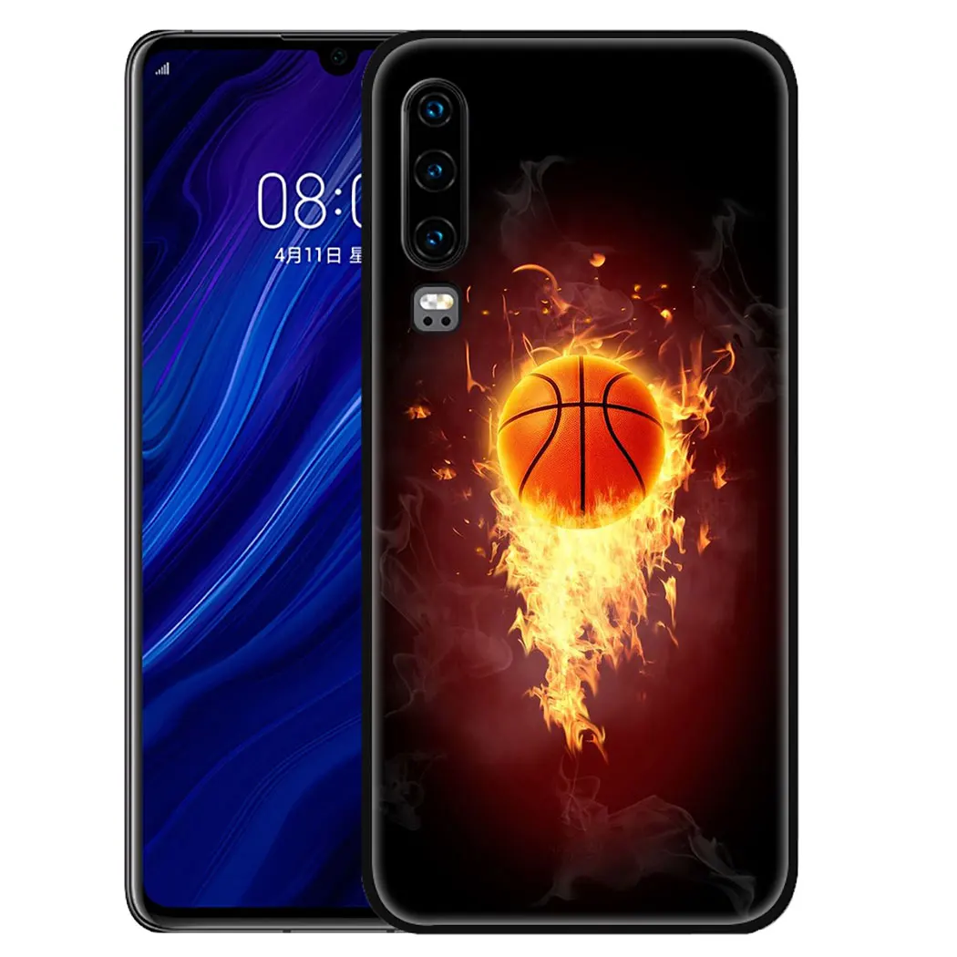 4 IYICAO баскетбольный спортивный Мягкий силиконовый чехол для huawei P Smart P30 P20 P10 Lite Pro Чехол для телефона - Цвет: 4