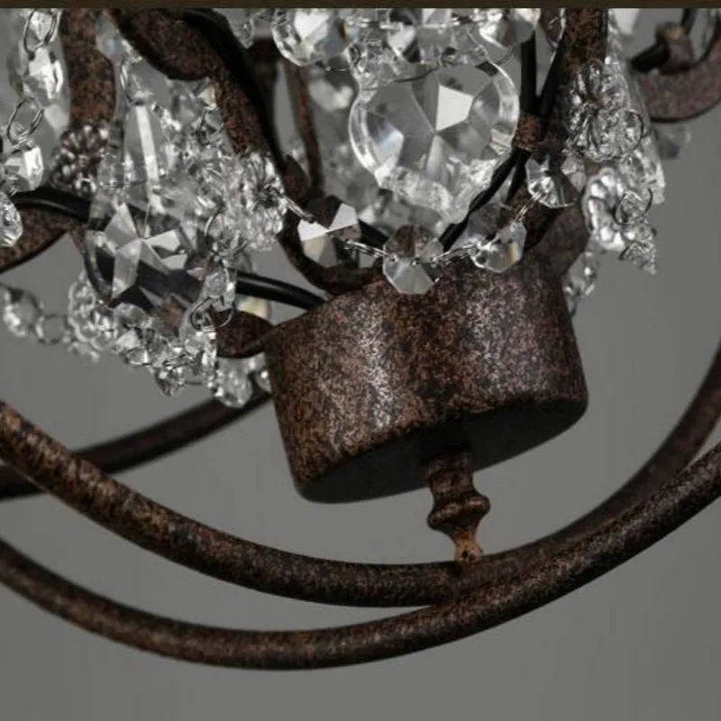 Винтажная орбитальная хрустальная люстра K9 сделай сам американская домашняя