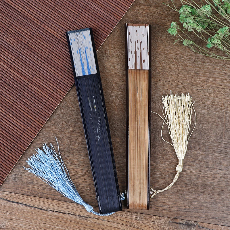 Товары для свадебной вечеринки летние шелковые бамбуковые складные веера ручной