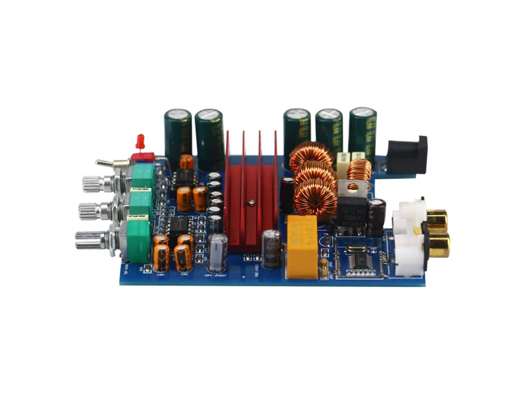 Портативный TPA3116 Bluetooth усилитель доска 100 Вт* 2 TPA3116D2 2,0 Цифровой усилитель с предусилителем Регулировка автомобиля домашнего использования RCA DC24V