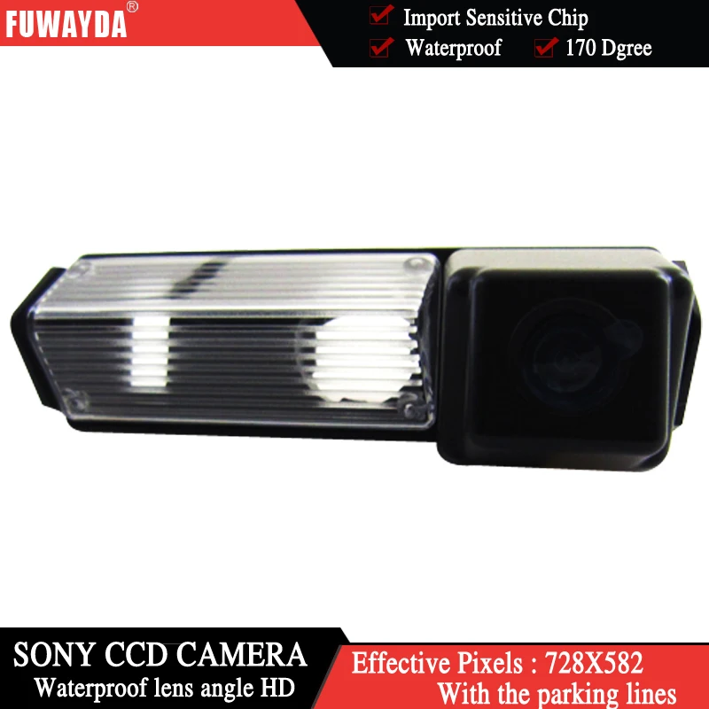 FUWAYDA для SONY CCD Автомобильная камера заднего вида с направляющей линией