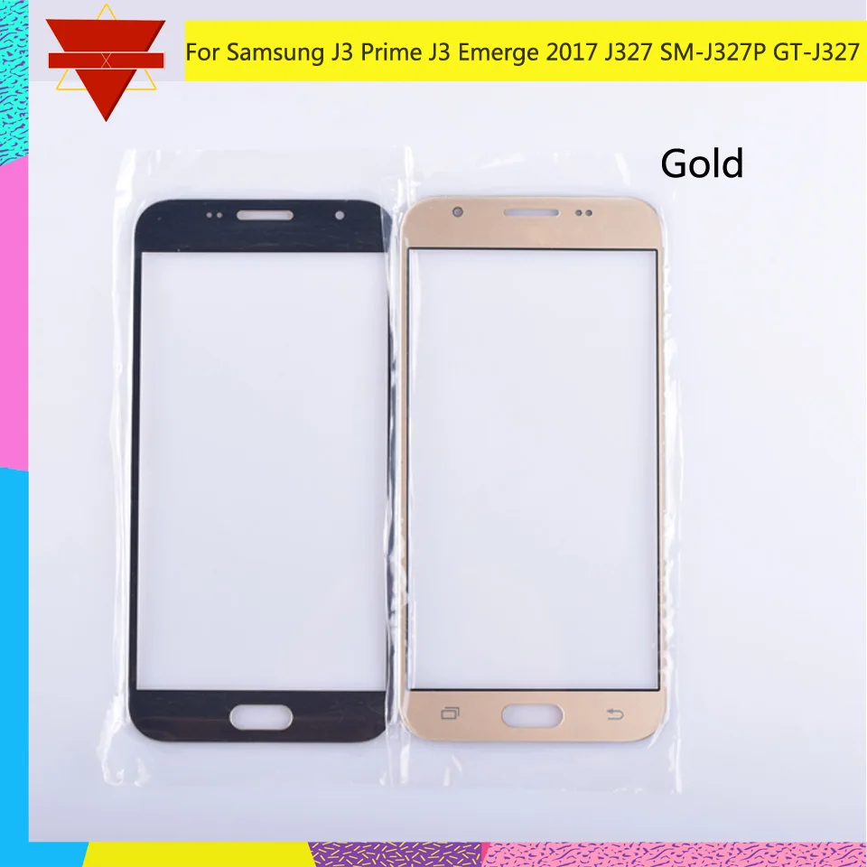 10 шт./лот для Samsung Galaxy J3 Prime Emerge 2017 J327 SM-J327P GT-J327 сенсорный экран Передний со
