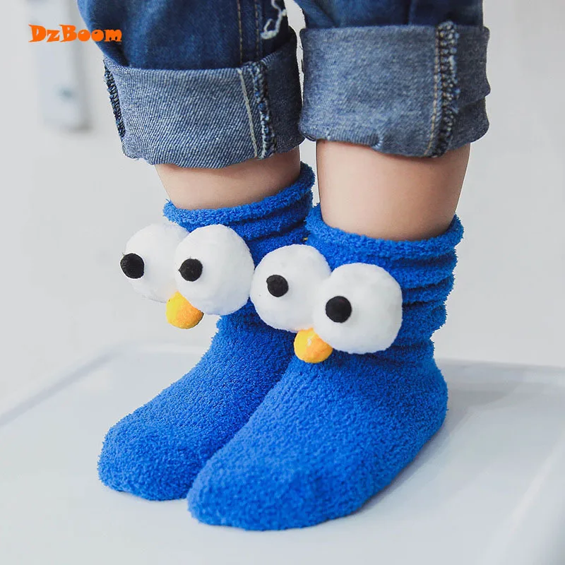 1 пара Детские Зимние дышащие однотонные носки из хлопка|girls cute socks|boys socksboys fashion socks