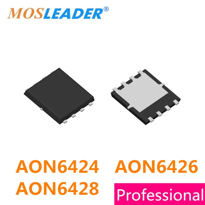 Mosleader AON6424 AON6426 AON6428 DFN5X6 100 шт. 30 в QFN8 n канальный МОП транзистор высокого