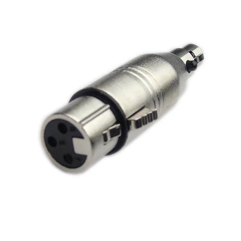 5 шт./лот 3PIN XLR для женщин 3PIN мини XLR микрофонный аудио адаптер connecotrs