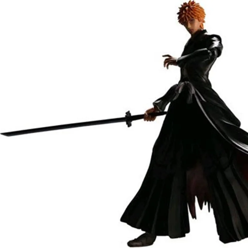 Play Arts Bleach Kurosaki Ichigo фигурка PA игрушка Kai Модель 25 см