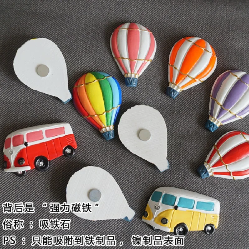 Магнит автобус автомобиль горячий воздушный шар магнит на холодильник