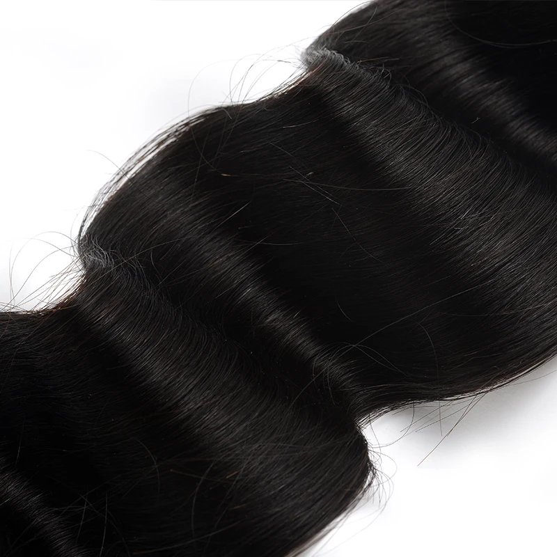 Тело волна бразильские пучки волос плетение 1 шт. человеческих Natural Цвет Связки