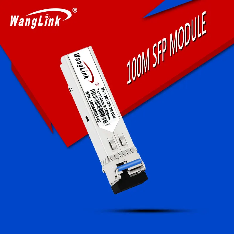 Трансивер SFP Одиночная длина волны волокна 1310nm/1550nm волоконно-оптический модуль 1