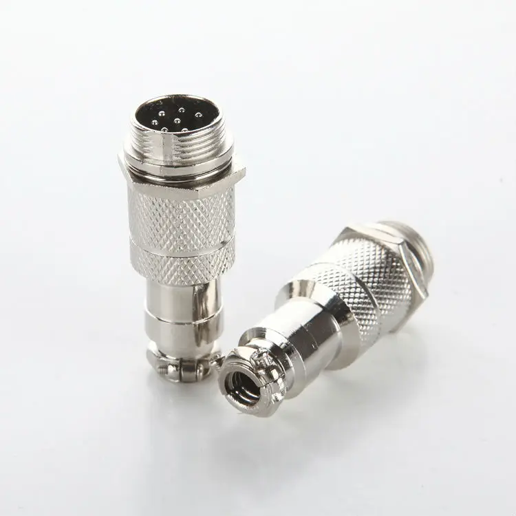 1 шт. GX12 7Pin 12 мм Высокое качество мужской и женский стыковый соединитель