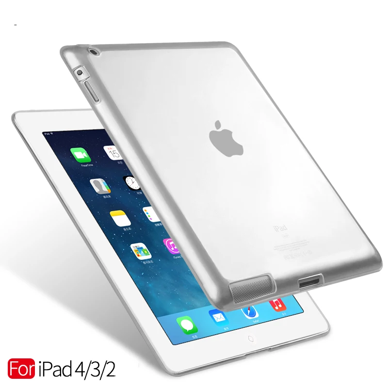 Женский чехол для 9 7 iPad 2/3/4 прозрачные задние крышки Защитные чехлы планшетов Apple