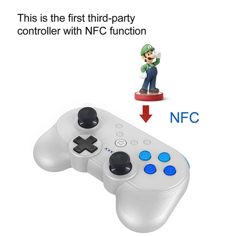 Мини Компактный беспроводной Bluetooth геймпад игровой контроллер для Nintendo DOS Switch NS