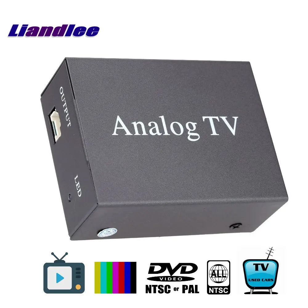 Liandlee Глобальный Автомобильный DVD ТВ приемник мобильный аналоговый ТВ-тюнер хост-бокс система a-тв антенна PAL NTSC SECAM модель Analog-T-9224