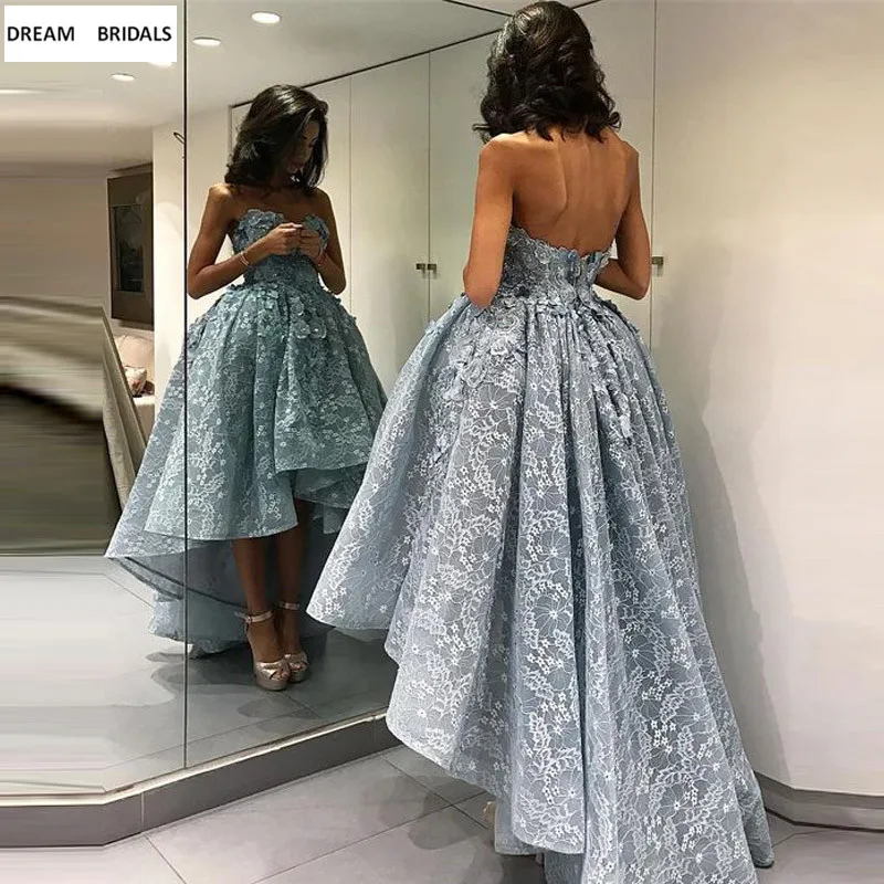 picture color Новое поступление; коктейльные платья без бретелек; вечерние платья с открытой спиной; кружевное платье до щиколотки; коктейльное платье; - Цвет: picture color
