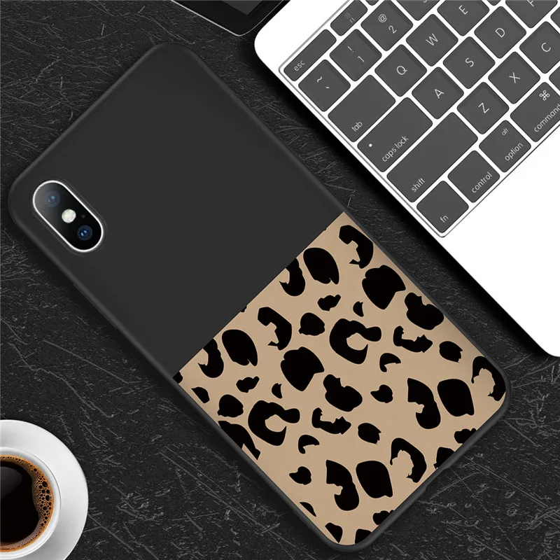 3301B Чехол Ottwn с леопардовым принтом для iPhone 11 Pro Max 7 8 6 6S Plus X XR XS Max 5 5S SE Силиконовый Модный чехол s Мягкий чехол из ТПУ - Цвет: 3301B