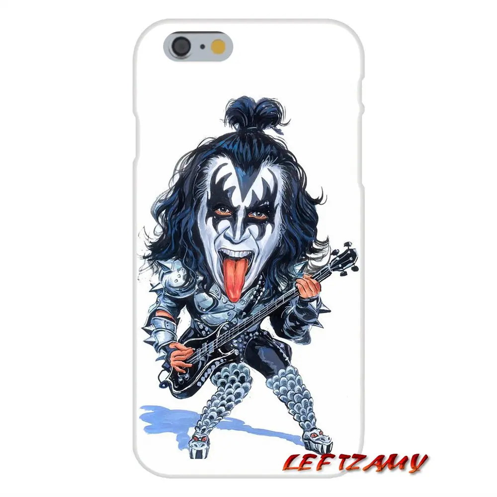 Gene Simmons поцелуй Группа аксессуары телефон оболочки чехлы для Samsung Galaxy S3 S4 S5 Mini S6 S7