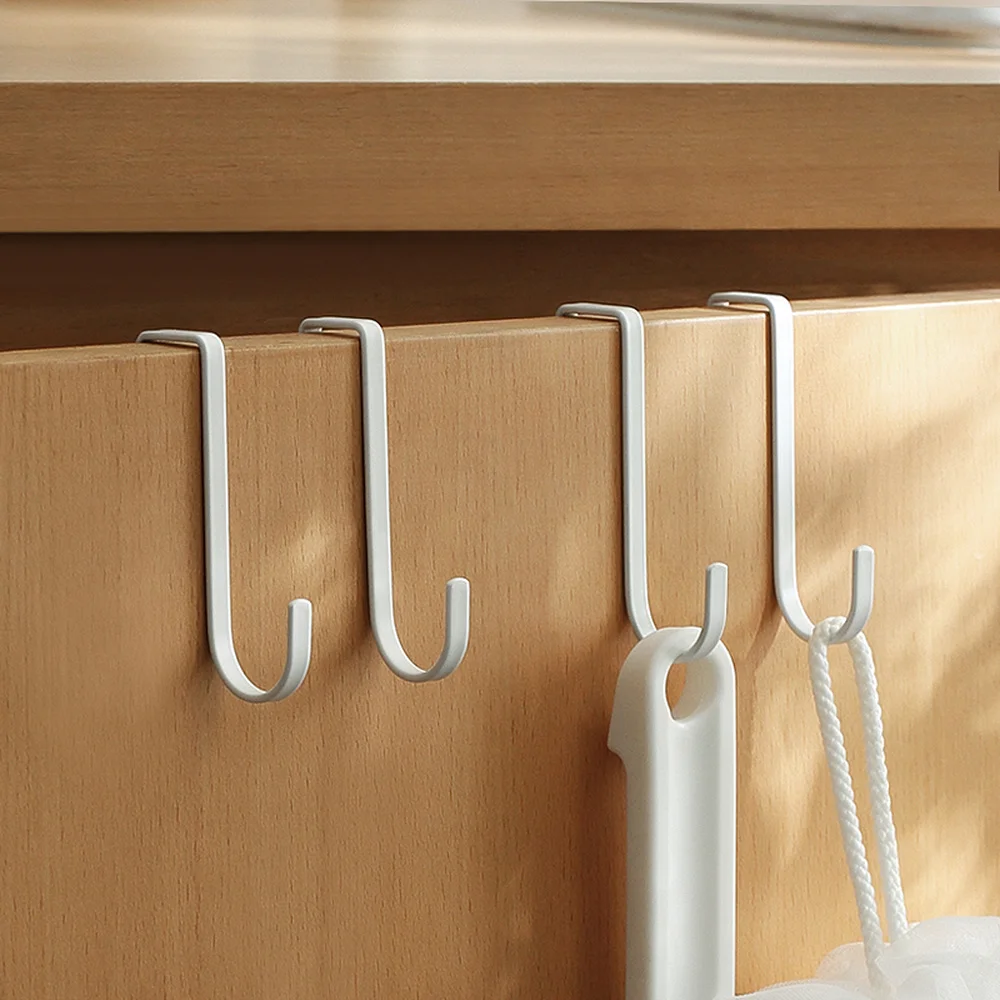 Двойной крючок для двери кухонного шкафа без гвоздей следов после Крючка 2