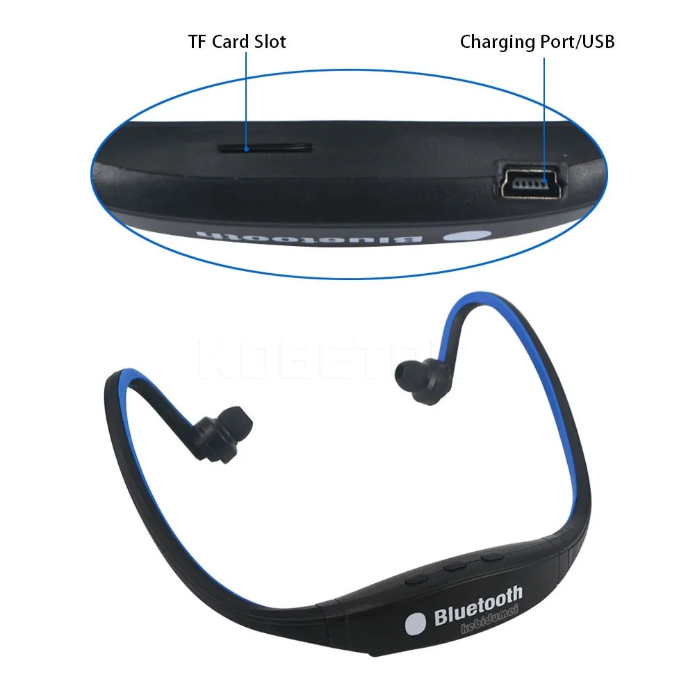 Kebidu Спортивная стерео Беспроводная Bluetooth 3 0 гарнитура наушники для iPhone 5/4 Galaxy S5 i9600