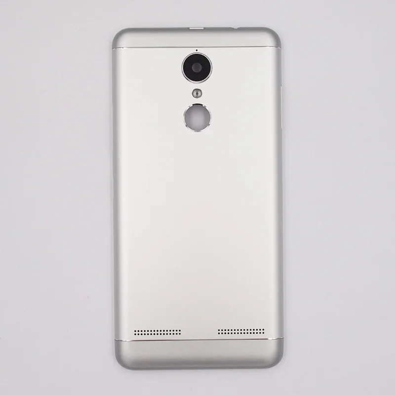 Baansam Батарея дверь задняя крышка Корпус чехол для lenovo K6 K33a48 без Мощность кнопки регулировки громкости - Цвет: Silver K6
