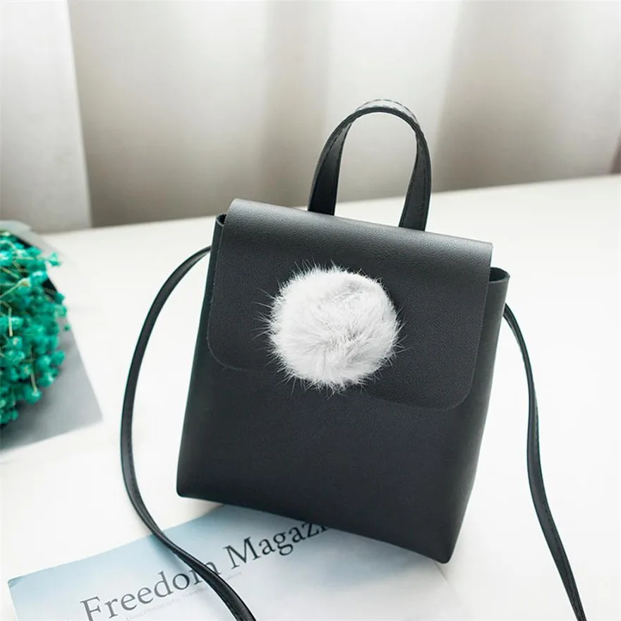 MOLAVE сумки женские твердые для Для женщин Hasp модная одежда девочек Hairball крышка