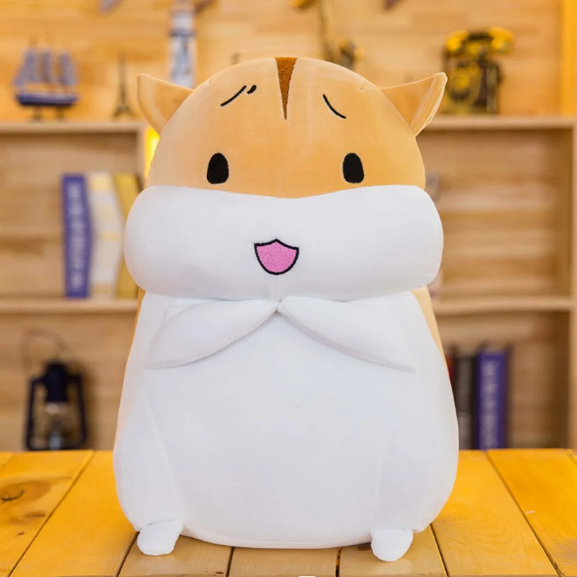 40CM Lovely fat hamster hold pillow doll plush toys children's birthday gifts Soft and comfortable elastic | Игрушки и хобби