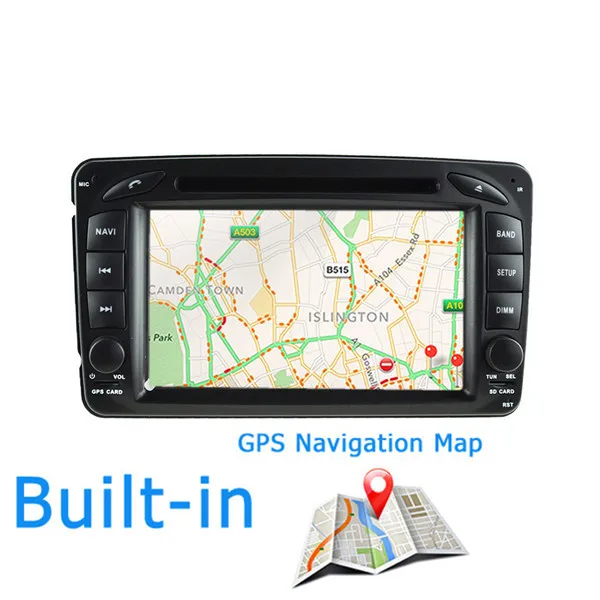OZGQ Android 7,1 автомобильный dvd-плеер для Mercedes-Benz W163 m-класса ML55 ML230 ML270 ML320 ML350 ML400 ML430 ML500 Авто gps BT стерео - Цвет: No package required