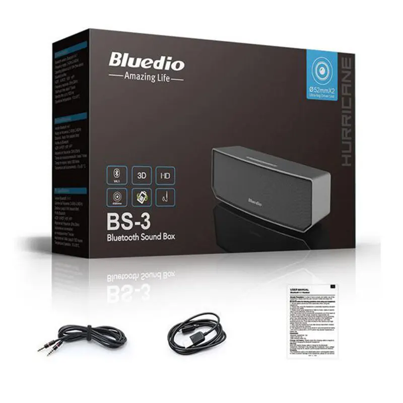 Мобильный Столбца Bluedio БС-3 (Верблюд) Мини Портативный Bluetooth Динамик Беспроводной