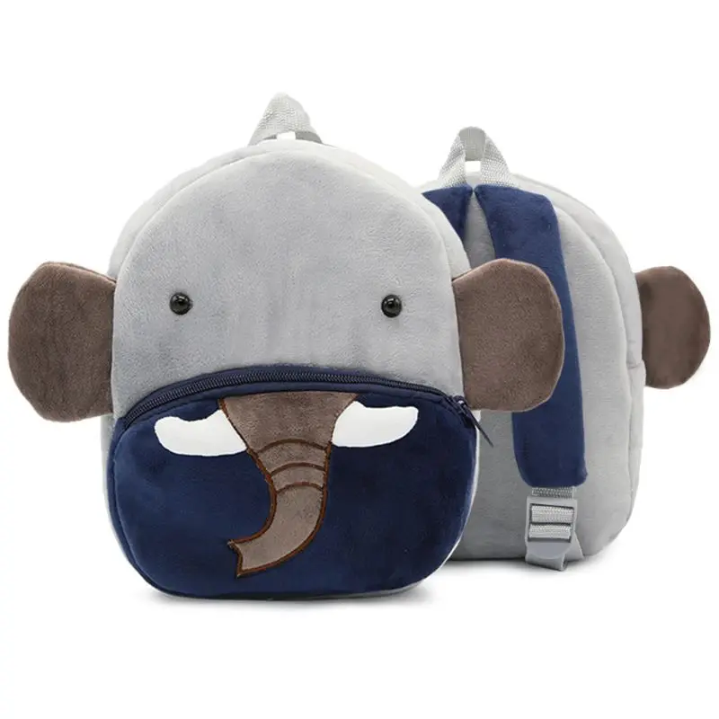 NO.12 Cute Small Toddler Kids Backpack 3D Animal Cartoon Mini Children Bag for Baby Girl Boy Age 2-4 Years Old - Цвет: NO.12