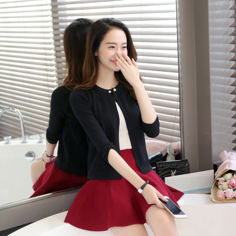 Женское платье-кардиган в Корейском стиле НОВАЯ тонкая цветная шаль