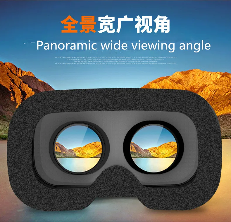 VRSHINECON KKLE Очки виртуальной реальности 3D VR с гарнитурой Googles картонный шлем коробка