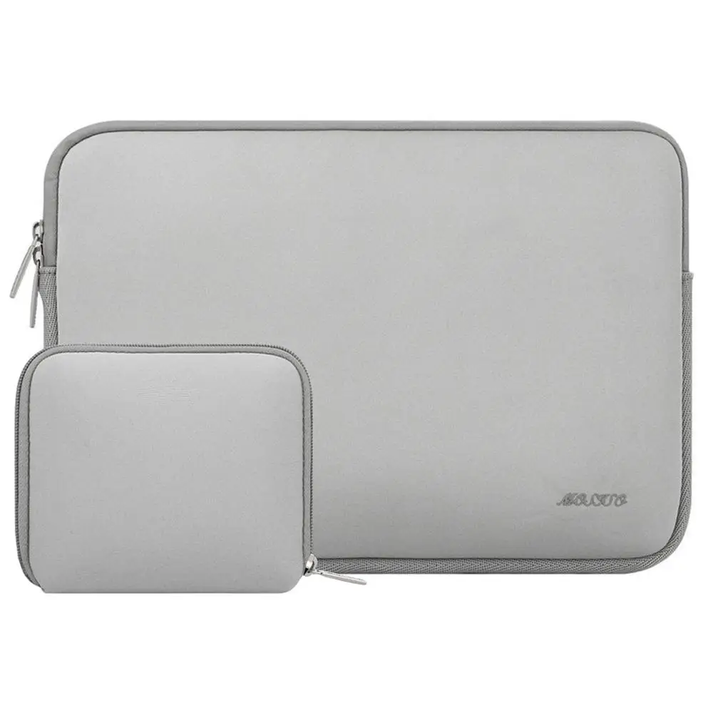 Чехол для ноутбука MOSISO для Macbook Dell hp Asus acer lenovo 11 12 13,3 14 15 дюймов, сумка для ноутбука, чехол для Mac Pro 13 15, сумки для ноутбуков - Цвет: Gray