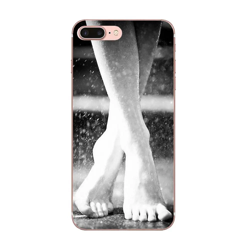 Soft TPU Capa Case Dance In The Rain For Xiaomi Redmi Note 2 3 3S 4 4A 4X 5 5A 6 6A Pro Plus | Мобильные телефоны и