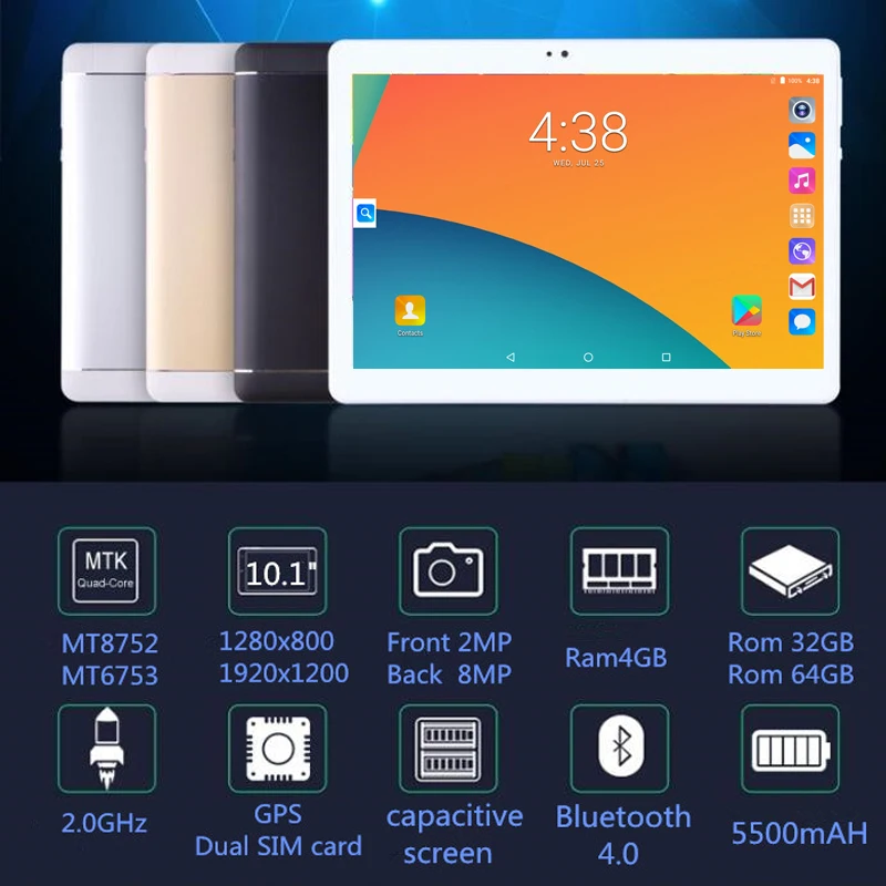 Pocket PC C108 10 1 дюймовый планшетный ПК с восьмиядерным процессором ОЗУ 6 ГБ ПЗУ 32 8