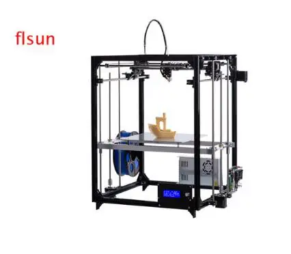 normal kit Flsun 3d принтер высокой точности большой размер печати 260*260*350 мм 3D-принтер Комплект горячей кровати один рулон нити Sd карты - Цвет: normal kit