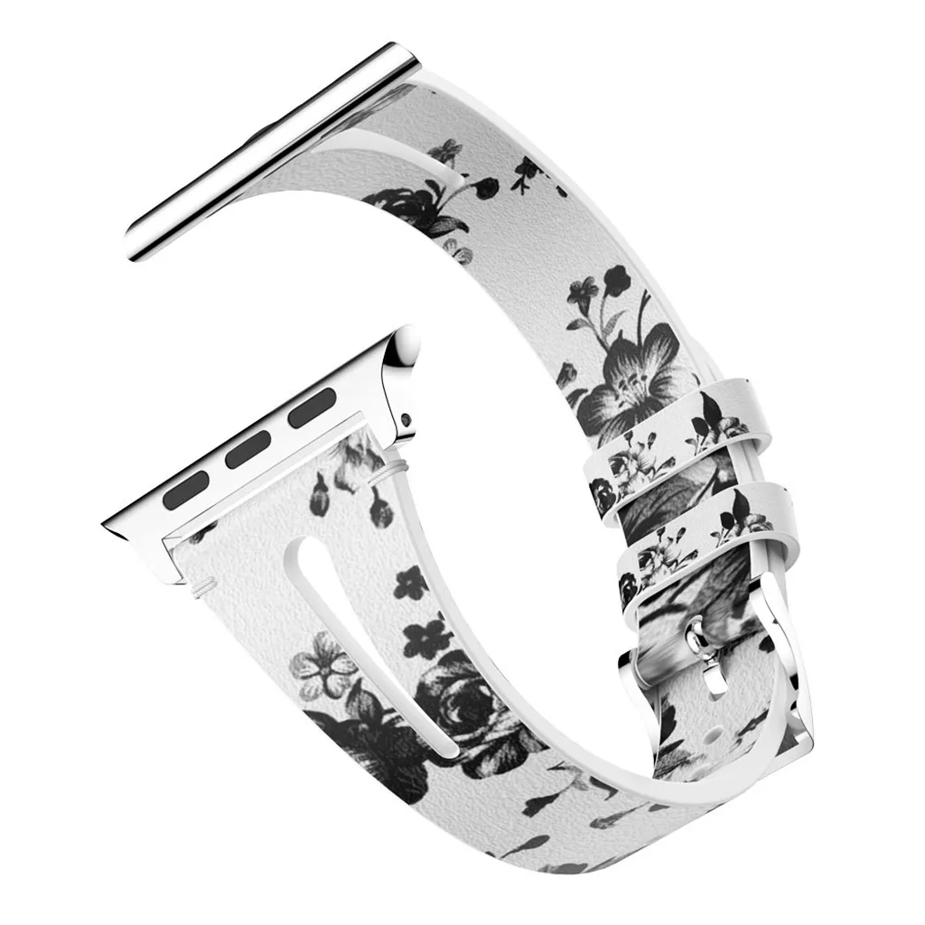 Новинка 2019 лидер продаж кожаный браслет для часов Apple Watch Series 1/2/3/4 42/44 мм ремешок из