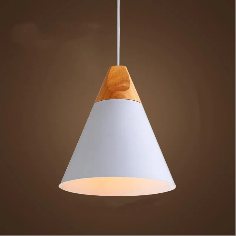 Дешевые итальянские современные деревянные подвесные светильники Lamparas средней