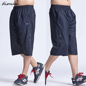 Шорты DIMUSI мужские быстросохнущие, повседневные бермуды с эластичным поясом, летние короткие штаны, YA570