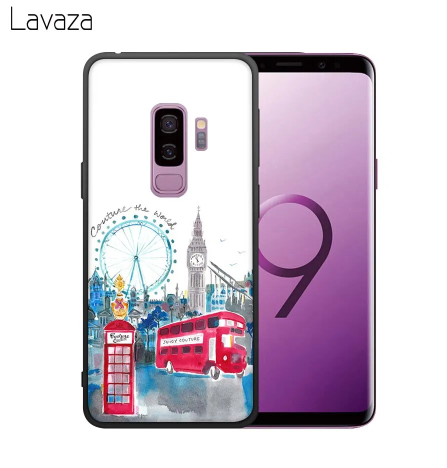 Lavaza London Bus England Telephone Soft TPU Case Cover for Samsung Galaxy S8 S9 S10 Plus S10e A6 A8 A9 J6 2018 Silicone Cases | Мобильные