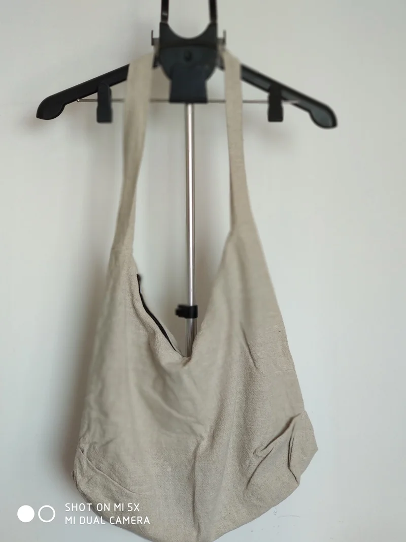 2019 женские хлопковые тканевые сумки повседневные льняные на плечо Женская