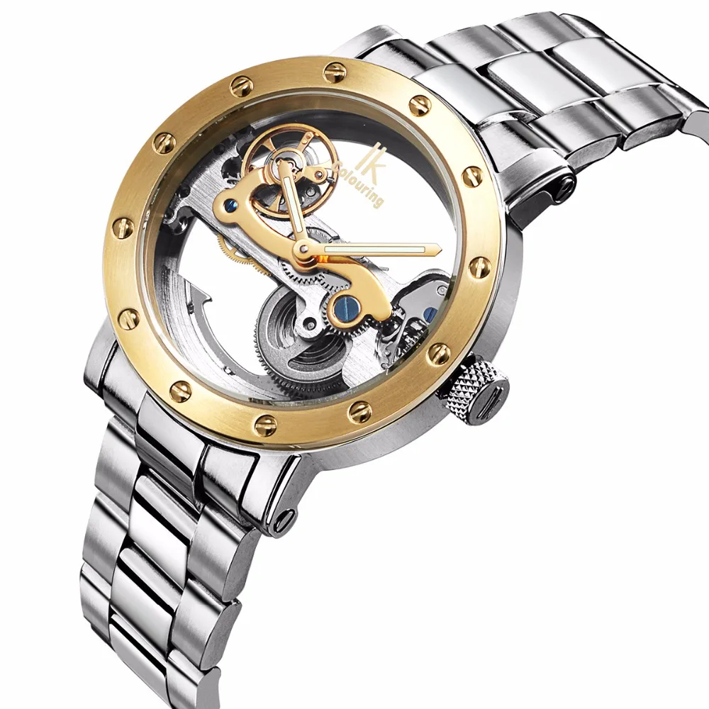 Оригинальные мужские наручные часы IK Colouring Автоматические Механические