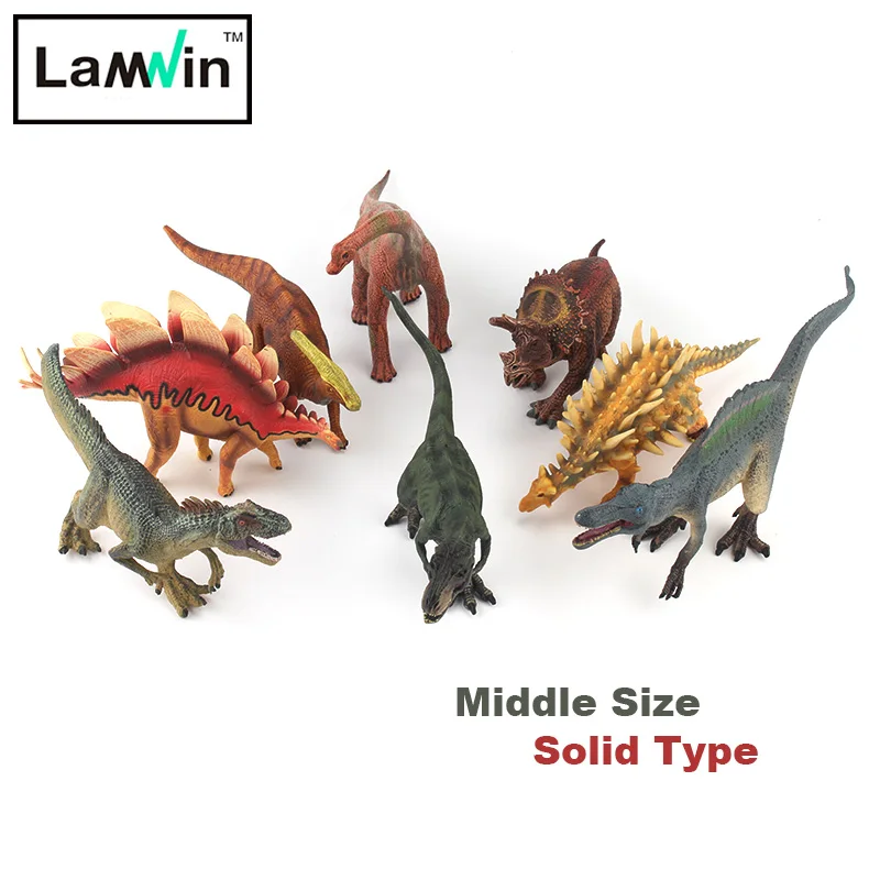 Lamwin моделирование мир Юрского парк аллозавр модели фигурку динозавра