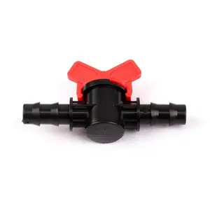 3 шт., капельный клапан для оросительной трубы, 16 мм, с зазубринами шаровой кран для шланга