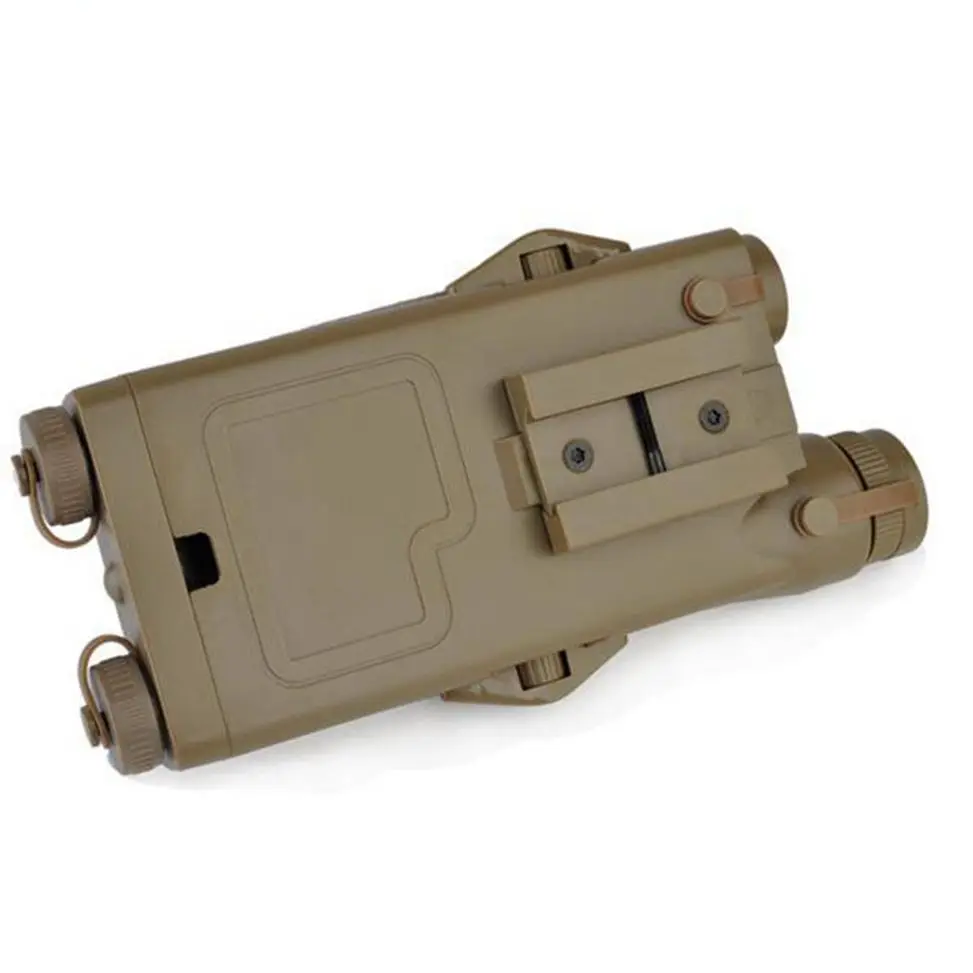 Тактический Airsoft AN/PEQ 2 Батарея чехол красный лазерный версия без функции PEQ